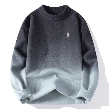 Pull en maille dégradé doux